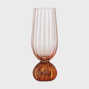 Bloomingville Taurin champagneglas 25 cl Roos