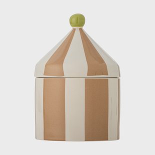 Bloomingville Cimmi pot met deksel Natuur