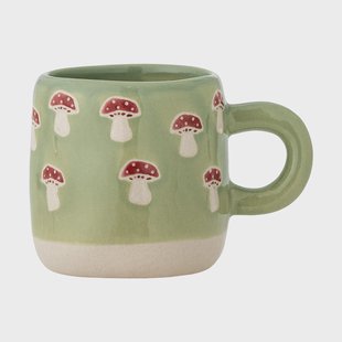 Bloomingville Millie kop 11 cl Groen, paddenstoelen