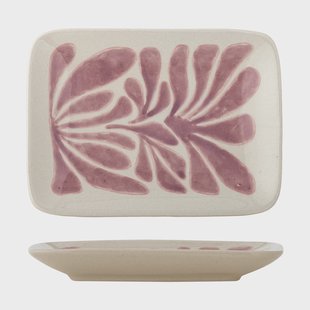 Bloomingville Fauni dessertbord Lila, 15x11,5 cm