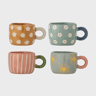 Bloomingville Nini mok Multi, 4-delig