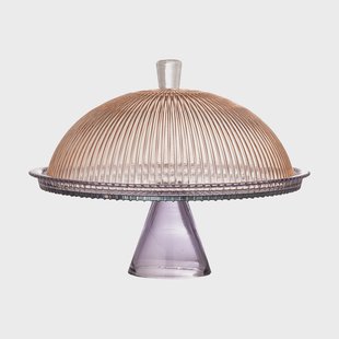 Bloomingville Tayo etagère met deksel Multicolor, Ø32 cm