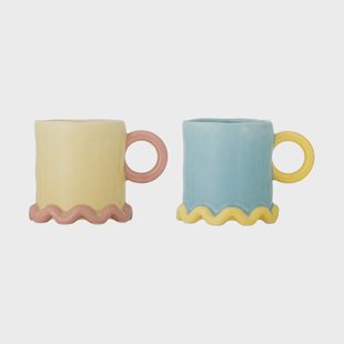 Bloomingville Polly mok Multi, 2 delen