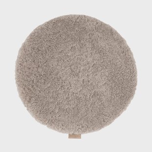 Shepherd of Sweden Jill stoelkussen gewatteerd Stone (beige), Ø36 cm