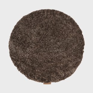 Shepherd of Sweden Jill stoelkussen gewatteerd Cappuccino (bruin), Ø36 cm