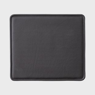 Audo Copenhagen Mauro zitkussen voor stoel Leder Madras Black