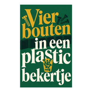 Vier bouten in een plastic bekertje