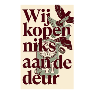 Wij kopen niks aan de deur