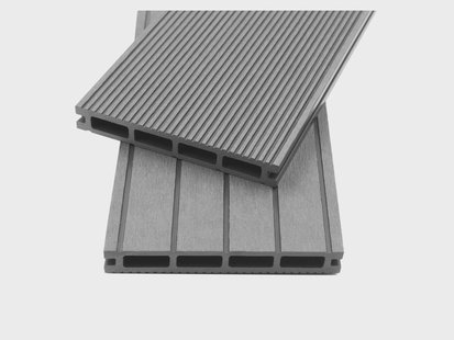 HOME DELUXE Set van 6 vlonderplanken Samana (2m², Lichtgrijs)