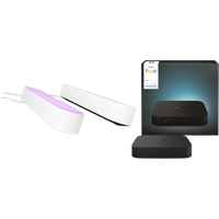 Philips Hue Play Lichtbalk Wit Duo Pack + HDMI Sync Box 4K