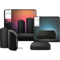 Philips Hue Play Wall Washer Zwart Duo Pack + HDMI Sync Box 4K