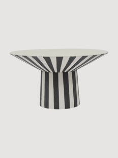 Handbeschilderde decoratieve schaal Toppu, H 17 cm