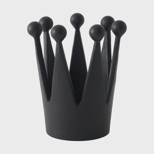 Tom Dixon Cast Iron Crown kandelaar Ø8,8x12,1 cm