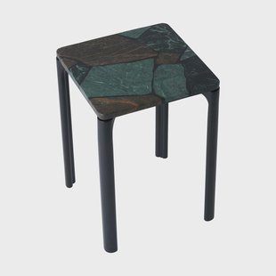 Tom Dixon Smash bijzettafel Green, 35x35x50 cm