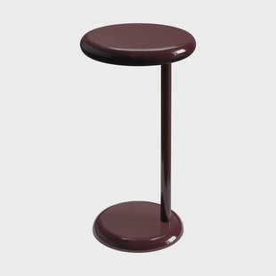 Tom Dixon Spot bijzettafel Burgundy, Ø55x33 cm