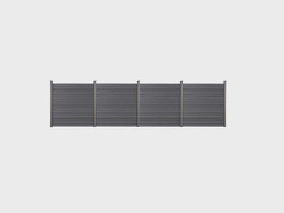 HOME DELUXE WPC tuinscherm CALLADO (4x element, 5x paal)