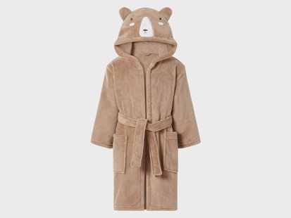 LUPILU Kinder badjas (Bruin, 122/128)