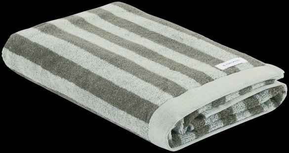 TOM TAILOR Handdoek, 70 x 140 cm (Groen)