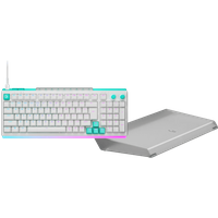 Logitech G512 X 98 Gaming Toetsenbord Qwerty Wit + Polssteun