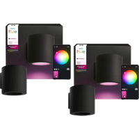 Philips Hue Muscari Muurspot Buiten Duo Pack