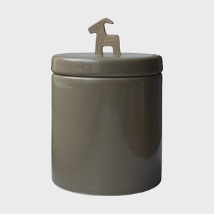 DBKD Bruse pot met deksel Shiny dust, Ø12x16 cm