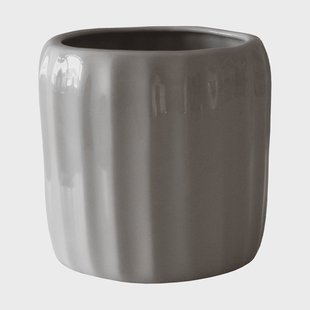 DBKD Ease bloempot Glanzend mole, Ø14x13,5 cm
