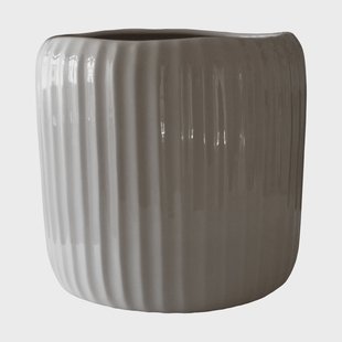 DBKD Ease bloempot Glanzend mole, Ø30x28 cm