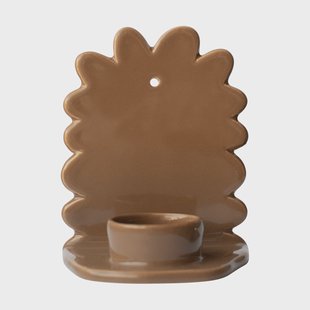 DBKD Flowery wandkandelaar Glanzend nougat