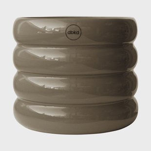 DBKD Mud bloempot shiny dust Ø14 cm