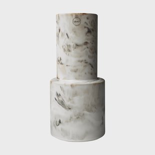 DBKD Oblong vaas Glanzend mole, groot, 30 cm