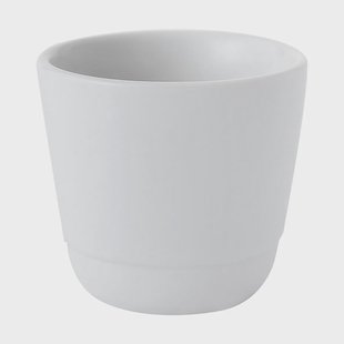Aida Raw mok Pure Porcelain, zonder handvatten
