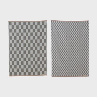 Mette Ditmer Mini-Max keukendoek 2-pack Grijs (grijs), 50x70 cm