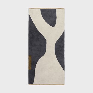 Mette Ditmer Figura vloerkleed Grijs-Beige, 70x150 cm