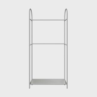 Mette Ditmer Arch kledingrek Zilverkleurig, 39x92x186 cm