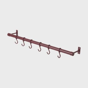 Mette Ditmer Hang-it kledingroede Rood, 11x70x5,5 cm