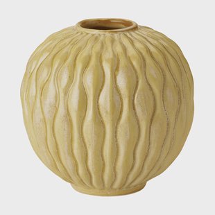 Knabstrup Keramik Solum vaas Ochre, 8,5 cm