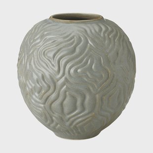 Knabstrup Keramik Solum vaas Sage, 15 cm