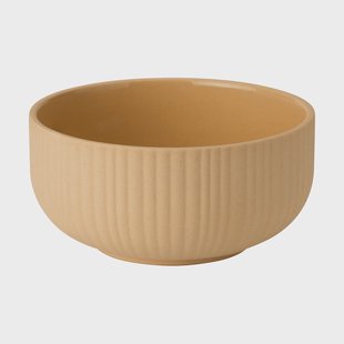 Knabstrup Keramik Verda schaal Soft orange, Ø13 cm