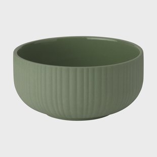 Knabstrup Keramik Verda schaal Grass green, Ø13 cm