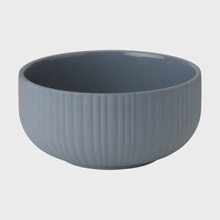 Knabstrup Keramik Verda schaal Dusty blue, Ø13 cm