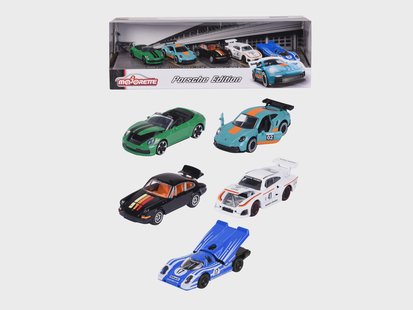 MAJORETTE Speelgoedauto 5-delige cadeauverpakking (Porsche)