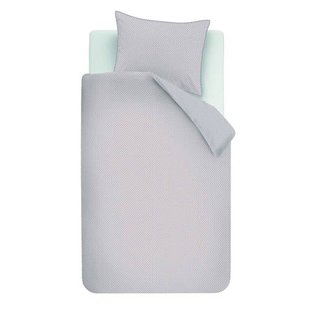 Riviera Maison katoenen 1-persoons dekbedovertrek 140x220 cm - naturel