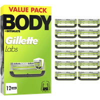 GilletteLabs Body Navulmesjes (12 stuks)