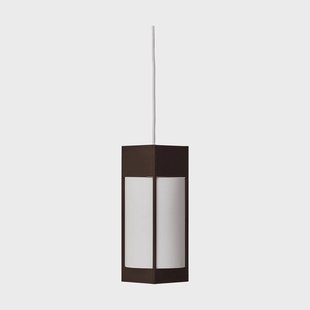 Form & Refine Andon hanglamp Donkerbruin essen, small