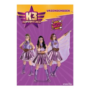 K3: Vriendenboek - Superhelden