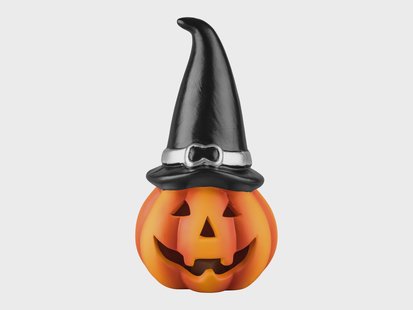 Halloween LED-decoratie (Pompoen/muts)