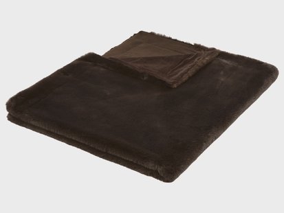 LIVARNO Luxe plaid, 150 x 200 cm (Bruin)