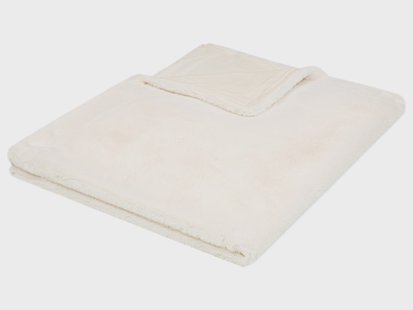 LIVARNO Luxe plaid, 150 x 200 cm (Crème)