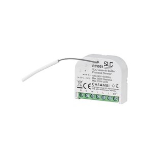 The Light Group 1-kanaals AC-faseafsnijdingsdimmer, 200 W, Casambi