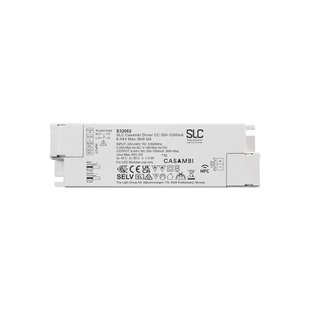 The Light Group 1-kanaals LED driver CCR-dimbaar, 350-1050 mA, 36 W, NFC Casambi